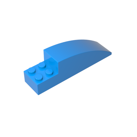 Gobricks,Brick Curved 8 x 2 x 2,41766