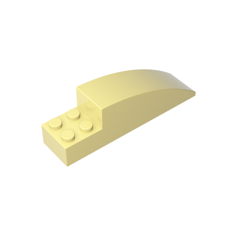 Gobricks,Brick Curved 8 x 2 x 2,41766