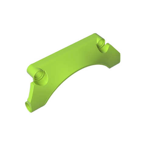 Gobricks,Technic Panel Car Mudguard Arched 3 x 9 x 2,42531