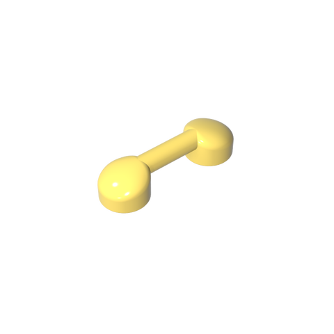 Gobricks,Bar 1 x 3 (Radio Handle, Phone Handset)