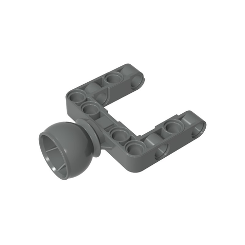 Gobricks,Technic Steering Ball Joint Large Open with C-Shape Pivot Frame,92910,65452