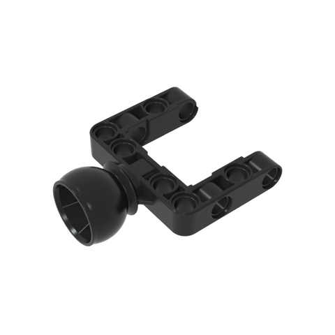 Gobricks,Technic Steering Ball Joint Large Open with C-Shape Pivot Frame,92910,65452