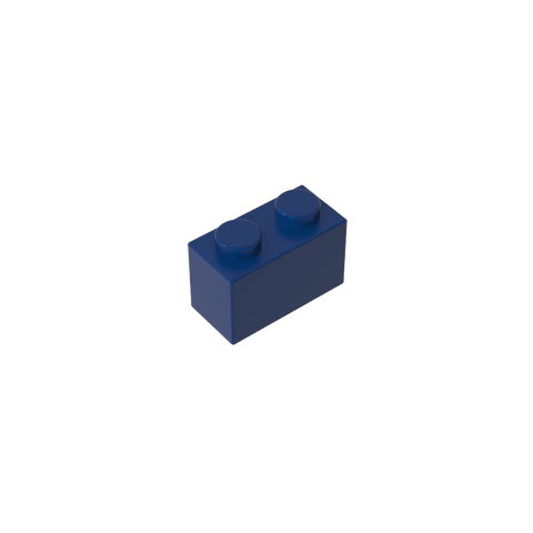 Gobricks,Brick 1 x 2 without Bottom Tube,3065