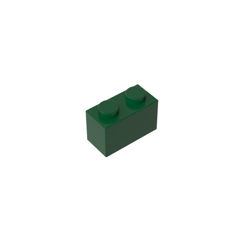Gobricks,Brick 1 x 2 without Bottom Tube,3065