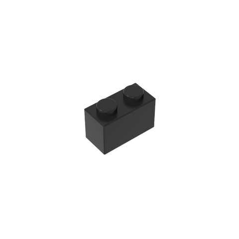 Gobricks,Brick 1 x 2 without Bottom Tube,3065