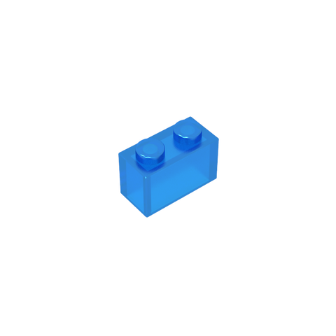 Gobricks,Brick 1 x 2 without Bottom Tube,3065