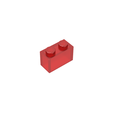 Gobricks,Brick 1 x 2 without Bottom Tube,3065