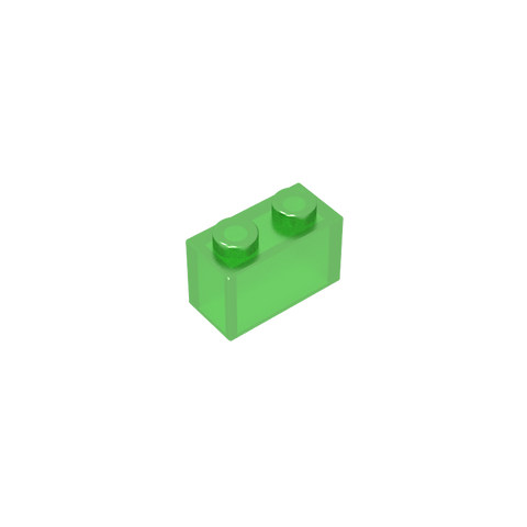 Gobricks,Brick 1 x 2 without Bottom Tube,3065