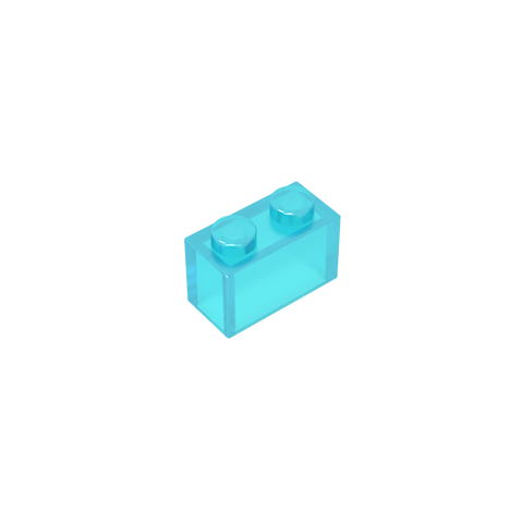 Gobricks,Brick 1 x 2 without Bottom Tube,3065