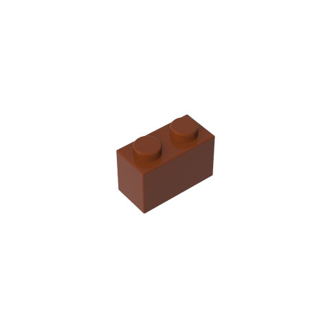 Gobricks,Brick 1 x 2 without Bottom Tube,3065
