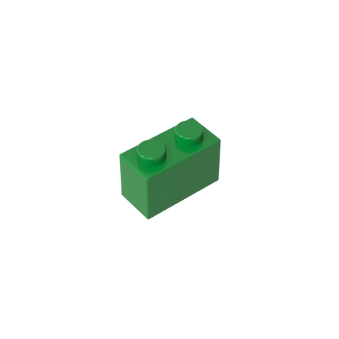 Gobricks,Brick 1 x 2 without Bottom Tube,3065