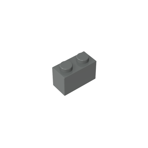 Gobricks,Brick 1 x 2 without Bottom Tube,3065