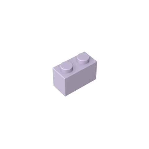 Gobricks,Brick 1 x 2 without Bottom Tube,3065