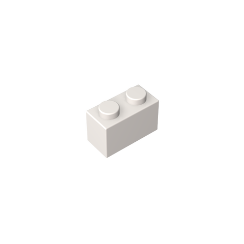 Gobricks,Brick 1 x 2 without Bottom Tube,3065