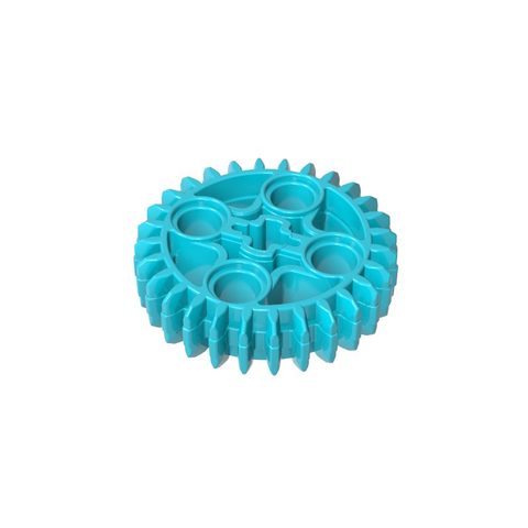 Gobricks,Technic Gear 28 Tooth Double Bevel,46372