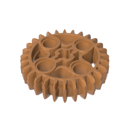 Gobricks,Technic Gear 28 Tooth Double Bevel,46372