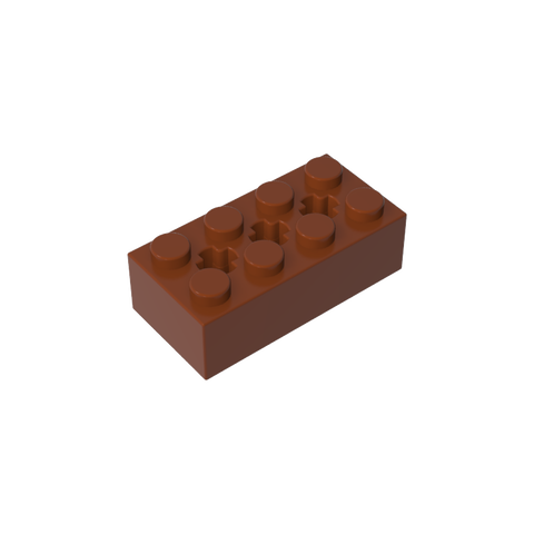 Gobricks,Brick Special 2 x 4 with 3 Axle Holes,39789