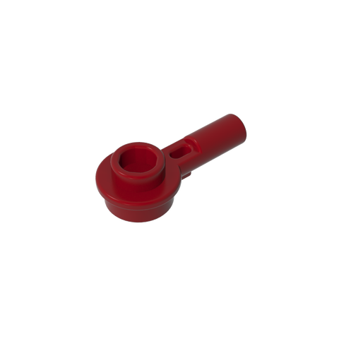Gobricks,Plate Round 1 x 1 with Hollow Stud and Horizontal Bar 1L,32828