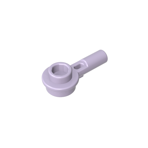 Gobricks,Plate Round 1 x 1 with Hollow Stud and Horizontal Bar 1L,32828