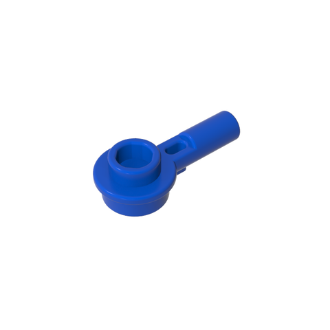 Gobricks,Plate Round 1 x 1 with Hollow Stud and Horizontal Bar 1L,32828