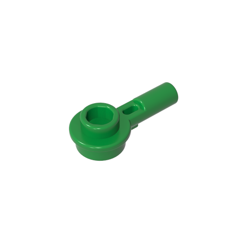 Gobricks,Plate Round 1 x 1 with Hollow Stud and Horizontal Bar 1L,32828