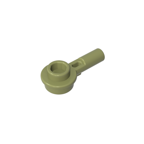 Gobricks,Plate Round 1 x 1 with Hollow Stud and Horizontal Bar 1L,32828