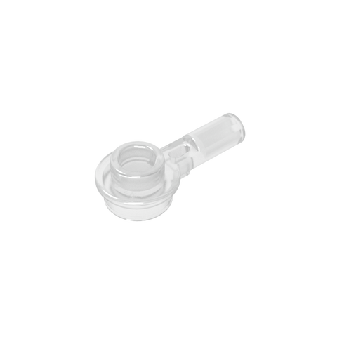 Gobricks,Plate Round 1 x 1 with Hollow Stud and Horizontal Bar 1L,32828