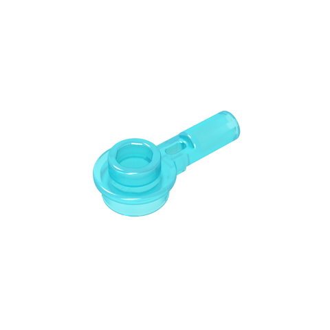 Gobricks,Plate Round 1 x 1 with Hollow Stud and Horizontal Bar 1L,32828