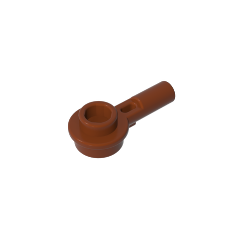 Gobricks,Plate Round 1 x 1 with Hollow Stud and Horizontal Bar 1L,32828