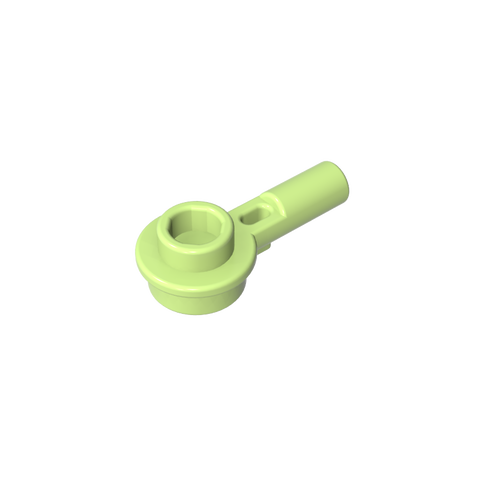 Gobricks,Plate Round 1 x 1 with Hollow Stud and Horizontal Bar 1L,32828