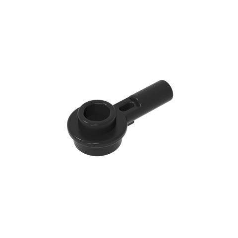 Gobricks,Plate Round 1 x 1 with Hollow Stud and Horizontal Bar 1L,32828