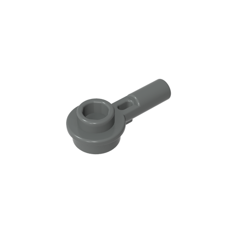 Gobricks,Plate Round 1 x 1 with Hollow Stud and Horizontal Bar 1L,32828