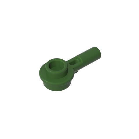 Gobricks,Plate Round 1 x 1 with Hollow Stud and Horizontal Bar 1L,32828