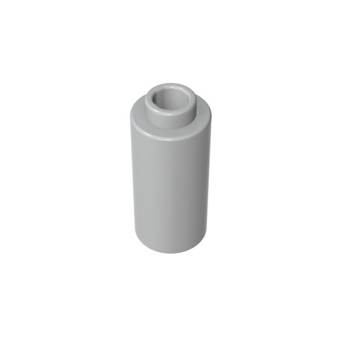 Gobricks,Brick, Round 1 x 1 x 1 2/3,71075a,71076