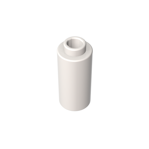 Gobricks,Brick, Round 1 x 1 x 1 2/3,71075a,71076