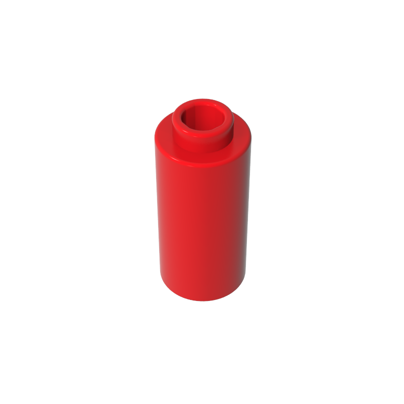 Gobricks,Brick, Round 1 x 1 x 1 2/3,71075a,71076