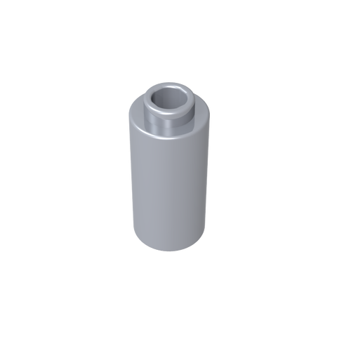 Gobricks,Brick, Round 1 x 1 x 1 2/3,71075a,71076