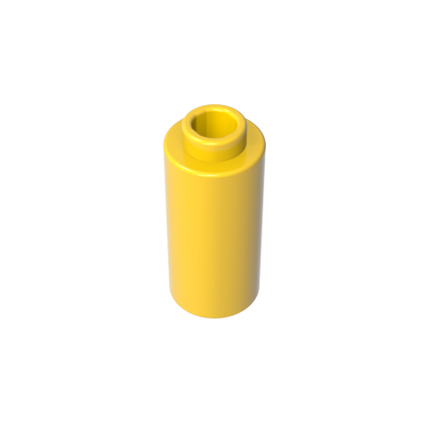Gobricks,Brick, Round 1 x 1 x 1 2/3,71075a,71076