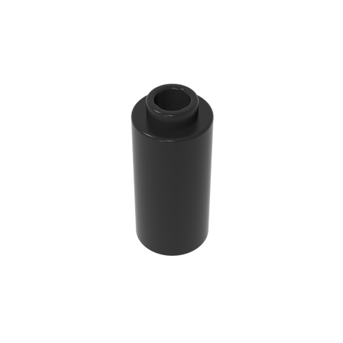 Gobricks,Brick, Round 1 x 1 x 1 2/3,71075a,71076
