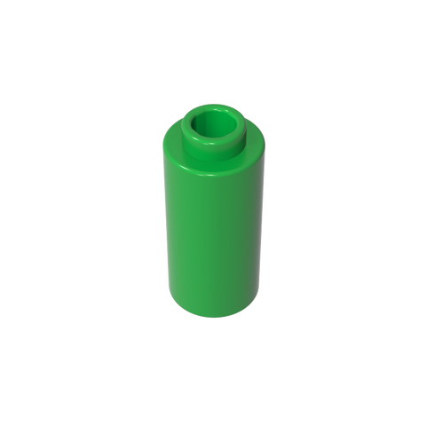 Gobricks,Brick, Round 1 x 1 x 1 2/3,71075a,71076