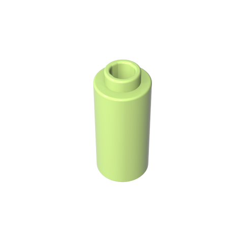 Gobricks,Brick, Round 1 x 1 x 1 2/3,71075a,71076
