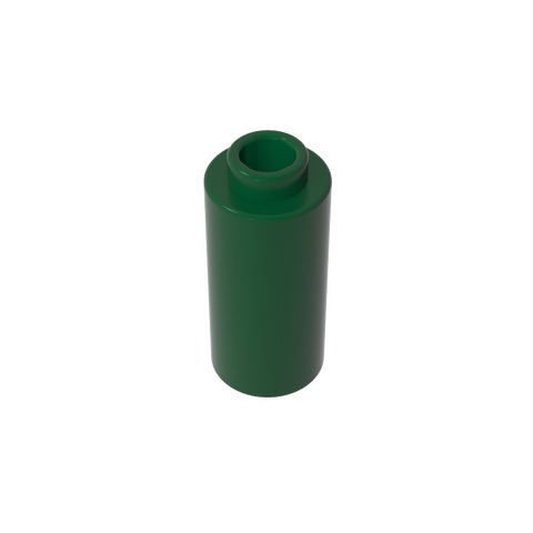 Gobricks,Brick, Round 1 x 1 x 1 2/3,71075a,71076