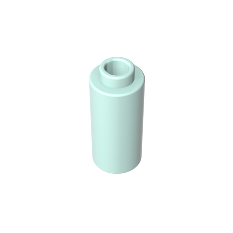Gobricks,Brick, Round 1 x 1 x 1 2/3,71075a,71076