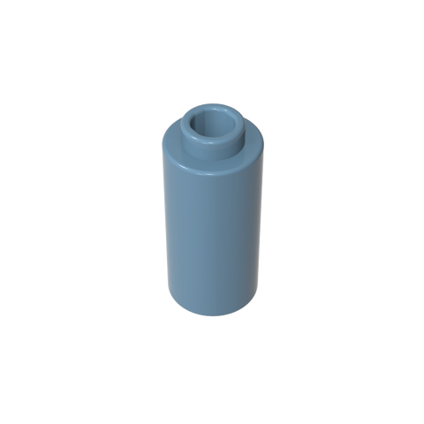 Gobricks,Brick, Round 1 x 1 x 1 2/3,71075a,71076