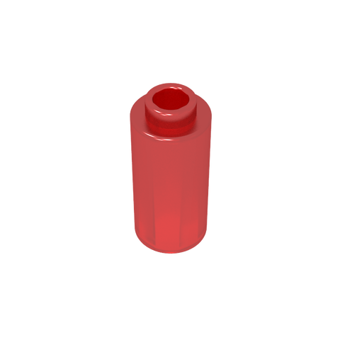 Gobricks,Brick, Round 1 x 1 x 1 2/3,71075a,71076