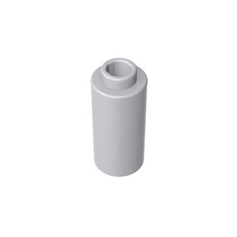 Gobricks,Brick, Round 1 x 1 x 1 2/3,71075a,71076