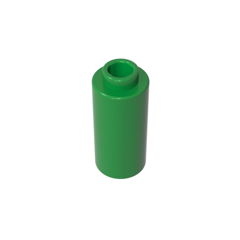 Gobricks,Brick, Round 1 x 1 x 1 2/3,71075a,71076