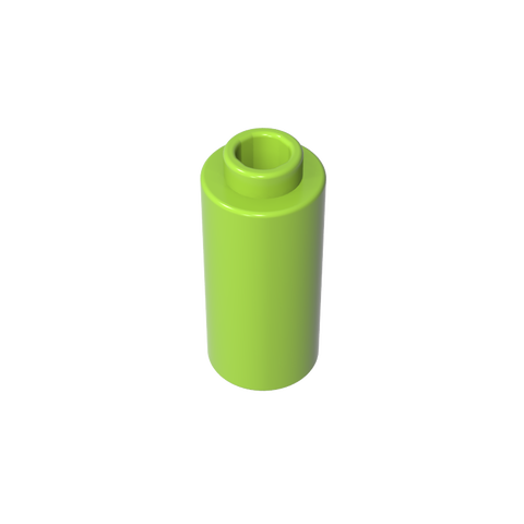 Gobricks,Brick, Round 1 x 1 x 1 2/3,71075a,71076