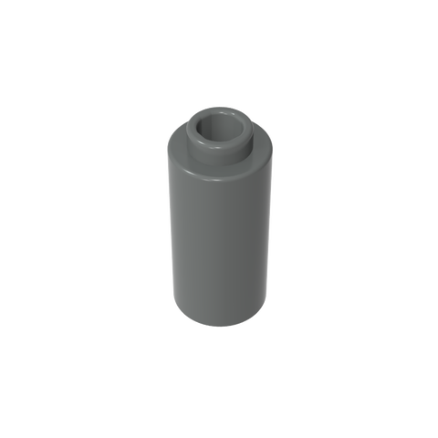 Gobricks,Brick, Round 1 x 1 x 1 2/3,71075a,71076