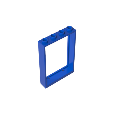 Gobricks,1x4x5 window frame,2493